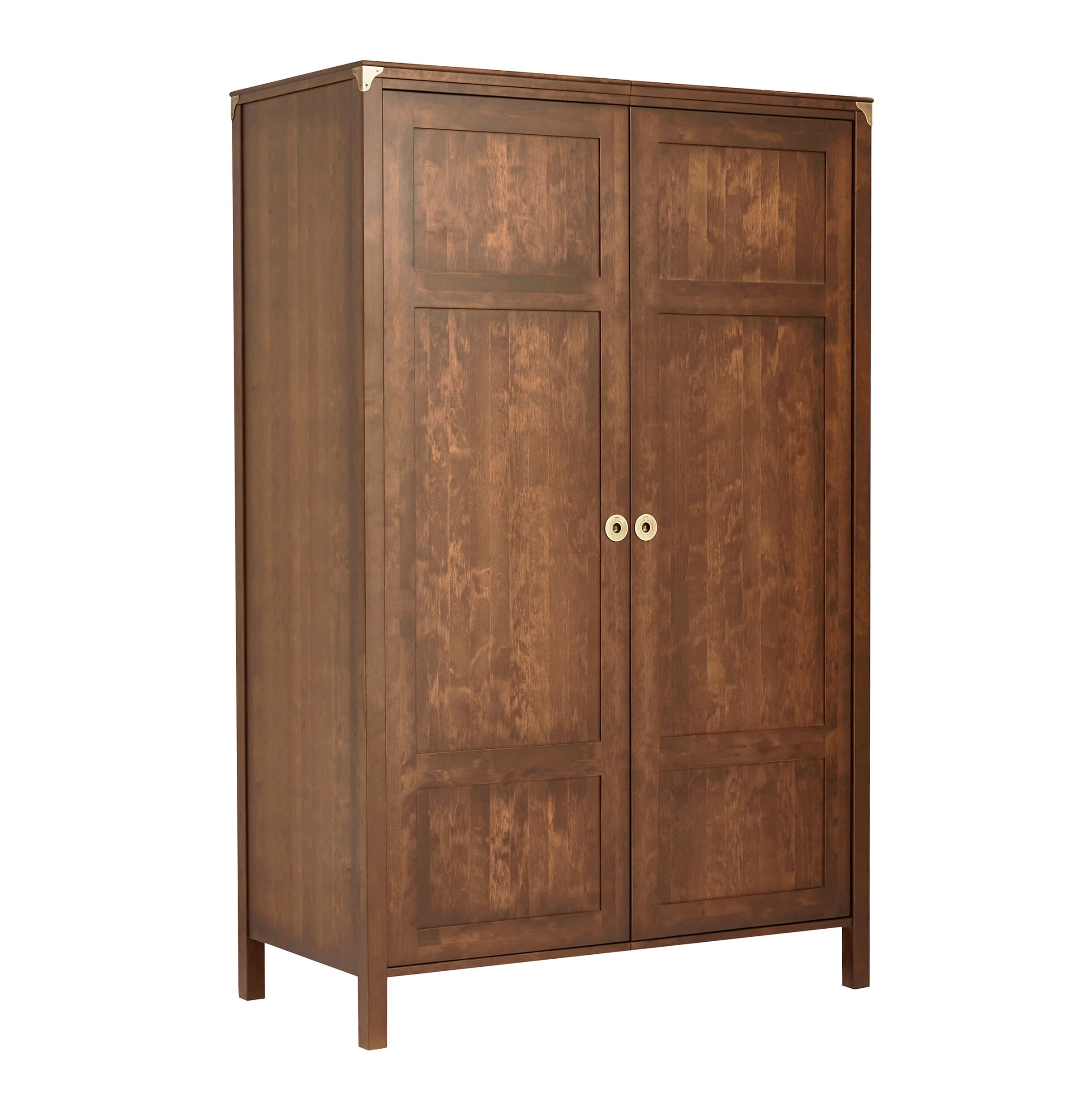 гардероб Балморал 2 врати цвят кестен, мед H195 W125 D62 cm