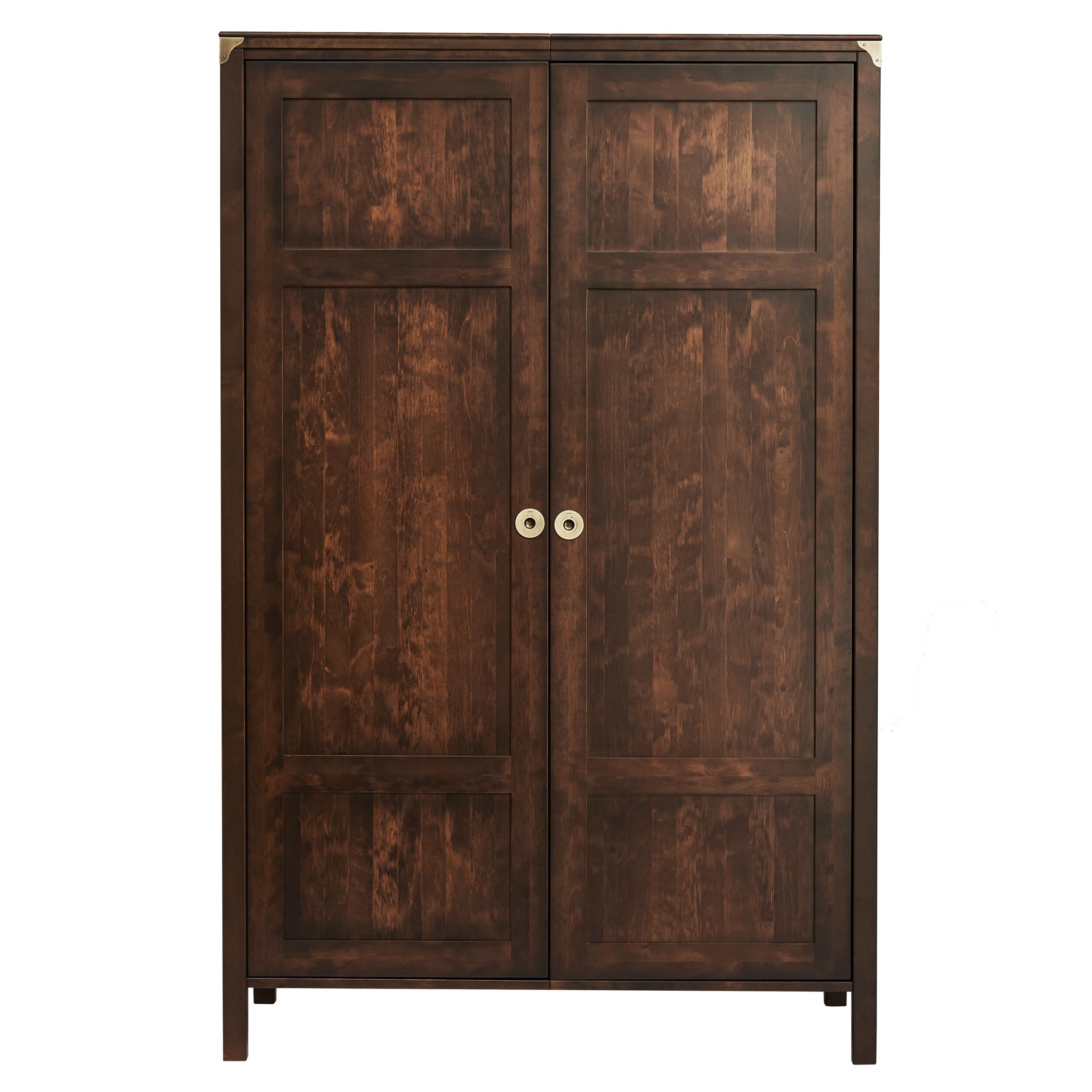 гардероб Балморал 2 врати цвят кестен, мед H195 W125 D62 cm
