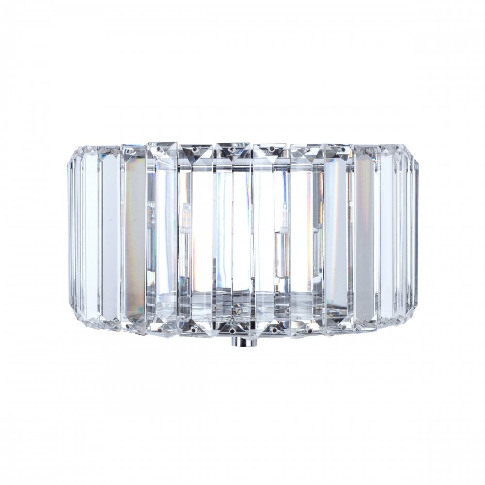 аплик Фернхърст кристален цвят хром D14 x H14 x W25cm