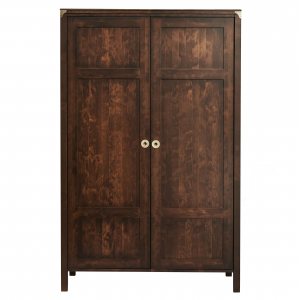 гардероб Балморал 2 врати цвят кестен, мед H195 W125 D62 cm